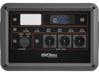 Kaasaskantav elektrijaam 1152Wh 45Ah /25.6V KD5532
