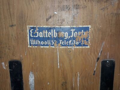 Müüa vana aidakaal "Sattelberg"