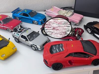Mudelautod 7tk 1/18 ja 1/24