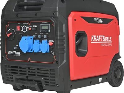 Generaator 6,7 kW 12/230 V 32 A USB KD3164