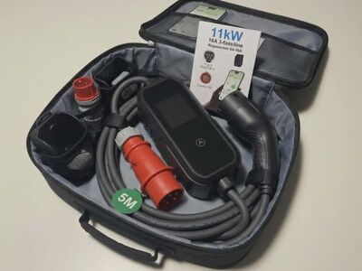 G3 EV 11kw elektriauto mobiilne laadija, Type2, 5m