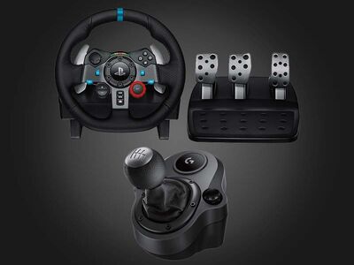 Logitech G29 rool, pedaalid, käigukang Sony Ps4/Ps5/PC