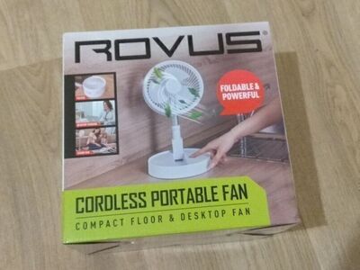 ROVUS kompaktne juhtmevaba ventilaator