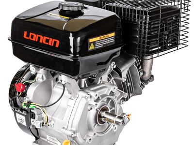 Mootor G420F-A / 25 mm / käsistarter. Loncin