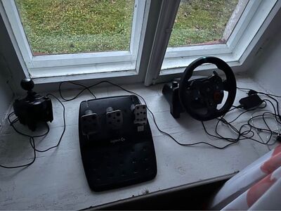 Logitech G29 руль + рычаг переключения передач, комплект