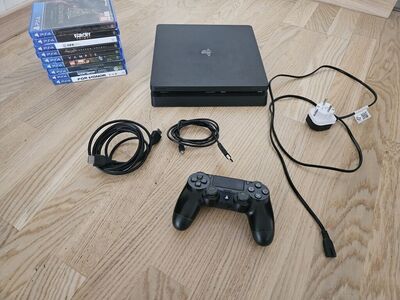Sony PS4 Slim 4 + 3 PlayStation 4 PS4 Slim mängu