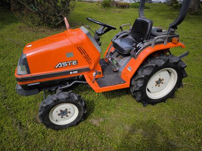 Kubota Aste A155 4x4 väiketraktor koos paberitega