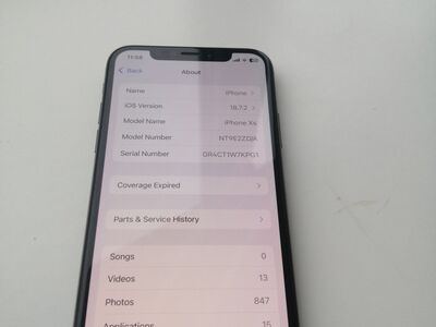 IPhone xs ideaalses korras