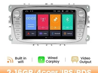 Ford Focus, Mondeo, S-max, Galaxy Android 11, UUS