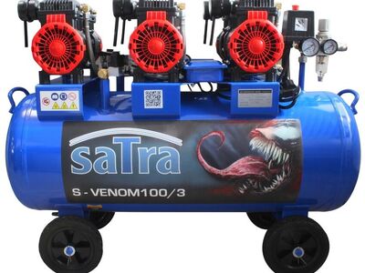 Õlivaba kompressor 100L 3300W SATRA
