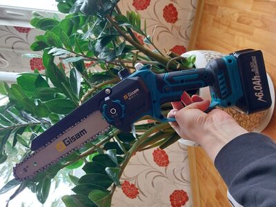 Akukettsaag 20 cm õlipaagiga 18V