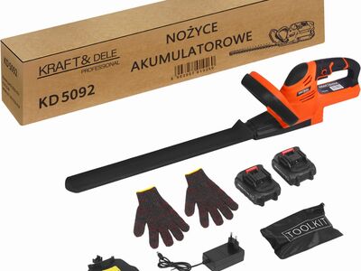 Uus aku-hekilõikur KRAFT&DELE KD5092 (21V)