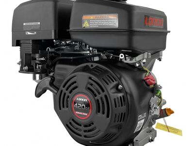 Bensiinimootor Loncin G420F 25mm