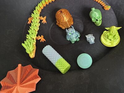 3D-printeriga tehtud mänguasjad
