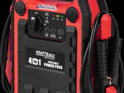 Jump-starter 4-ühes 1200/600A 22Ah 12V + valgustus
