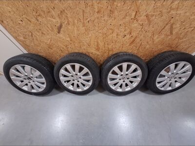 205/55 R16 passat B6 alt org. Borbetid+rehvid