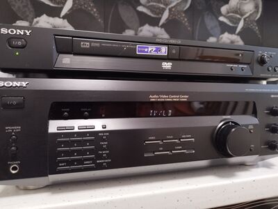 Sony võimendi ja DVD cd