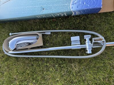Grohe Relaxa dušiotsiku komplekt, kroom uus! 65€