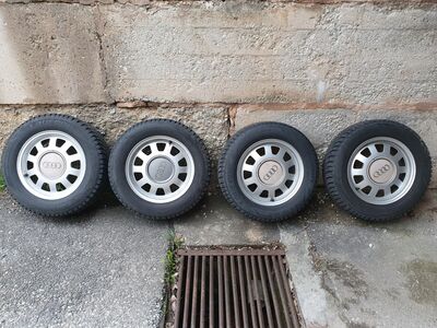 Audi orig. valuveljed 15" koos talverehvidega