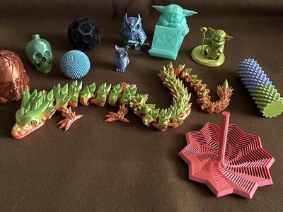 3D-printeriga tehtud mänguasjad