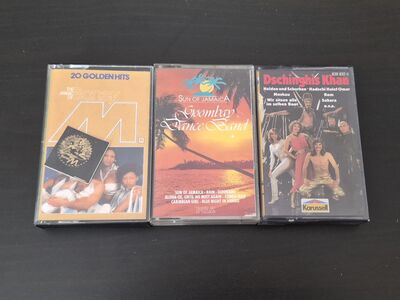 Kassett Boney M, Goombay Dance, Dschinghis Khan