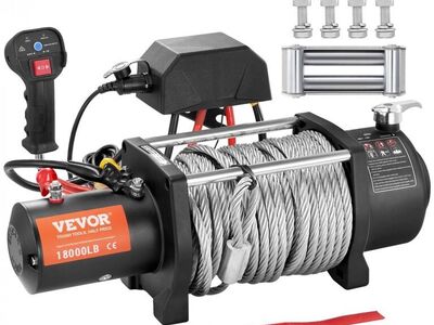 Võimas ELEKTRILINE VINTS 12V, kuni 8165kg, UUS!