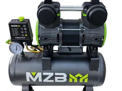 Õlivaba kompressor 0,75 kW 9l 200L/min MZB