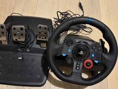Logitech G29 rool koos pedaalidega, vähe kasutatud