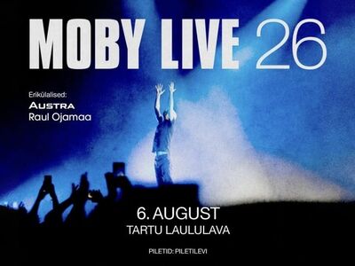 Moby kontserdi 1 pilet