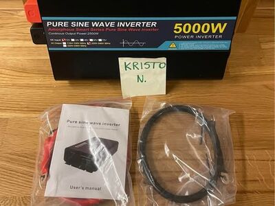 Puhassiinus inverter 12v / 24v