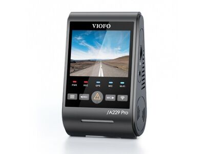 Viofo A229 PRO 4K + Püsitoiteadapter HK4