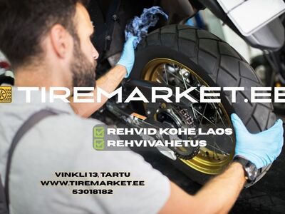 Mootorratta rehvivahetus Tartus
