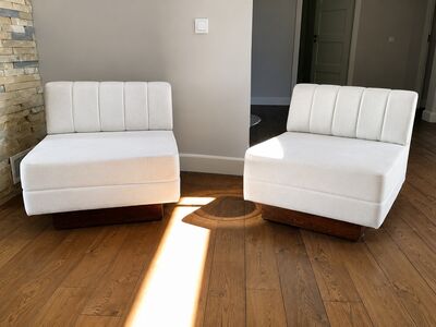 Retro mooduldiivani tugitoolid / lounge-toolid