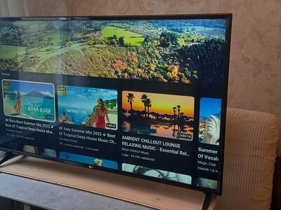 Lg 49ˇˇ 4K UHD Smart Tv
