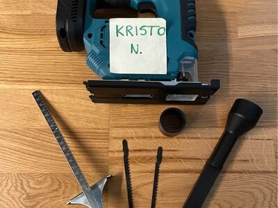 Akutikksaag, töötab Makita 18v akudega