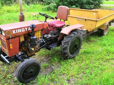 Väiketraktor XINGTAI 140D haakeriistadega