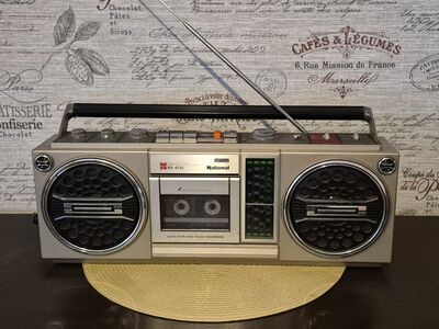 Retro National raadio kassettmakk/boombox 1985
