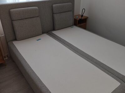 Voodi Svane Crevin Light Grey  180x200