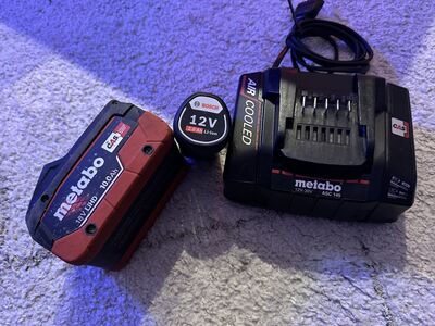 Metabo Aku 18V / 10,0 Ah LiHD / Bosch 2.0 Ah