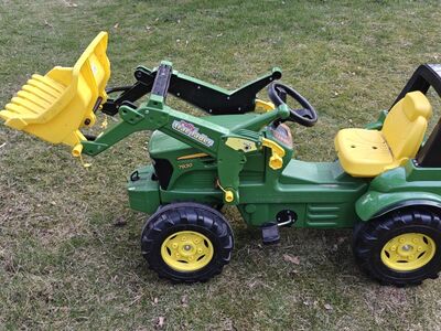 Rolly Toys John Deere 7930 traktor + laadur