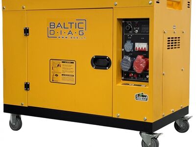 Mobiilne diiselgeneraator BD12500SE, 9,5 kW