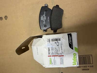 Valeo piduriklotsid Valeo 301641
