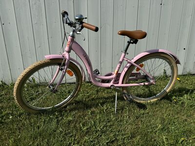 Tüdrukute roosa jalgratas Legrand Lille Jr, 24''