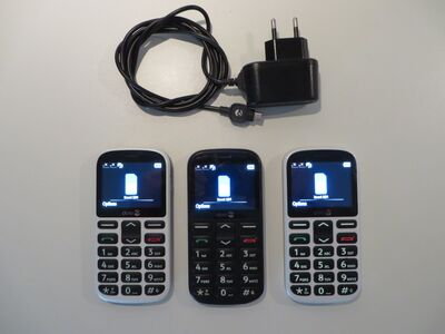 3X  DORO 1362   Dual SIM  + laadija