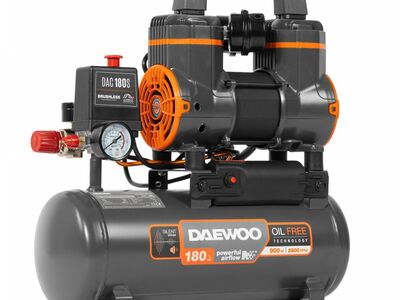 Õlivaba kompressor 0,9kw/9l, DAEWOO