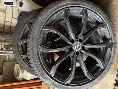 21" MSW valuveljed + Pirelli M+S  rehvid