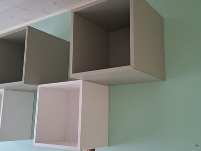 Ikea Eket riiulid 4tk