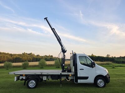 Renault master B kat kraana.