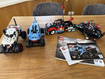 Lego Technic 42106, 42150, 42134