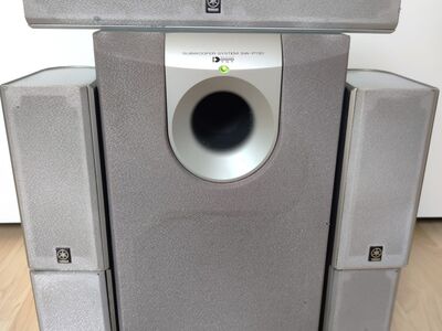 Yamaha SW-P130 akiiiv subwoofer + kõlarid